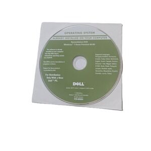 Lot of 3 Dell Windows 7 Home Premium 64-Bit Reinstallation DVD OS P/N 0R7XD1